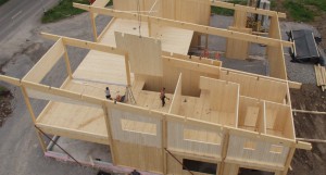 Massivträhus massivträ -massivträelement