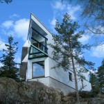 Ekologiskt träregelhus med linisolering
